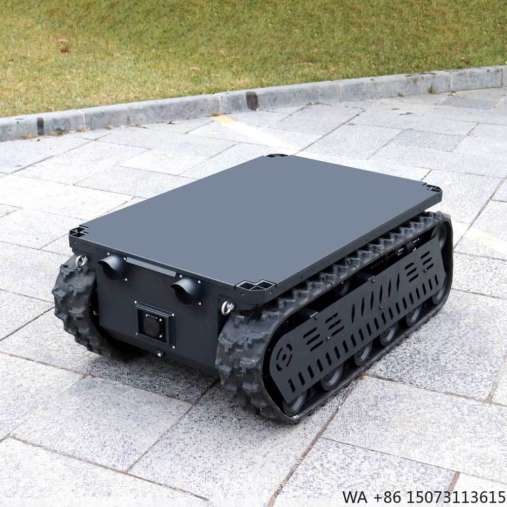 Agriculture Farming Robot - Sasis Robot Pertanian UGV Crawler Tank