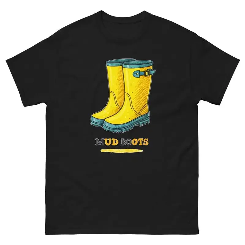 Agriculture Farming Boots - Kaos Pertanian Kehidupan Pedesaan Sepatu Lumpur