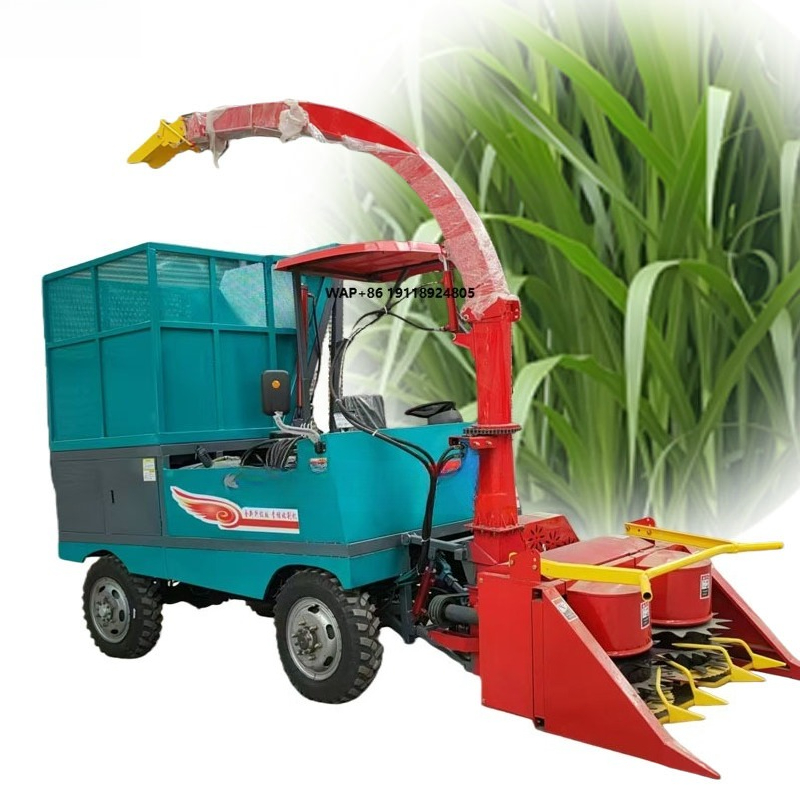 Farming Agriculture - Mesin Pemanen Silase Pertanian Bertenaga Crawler,