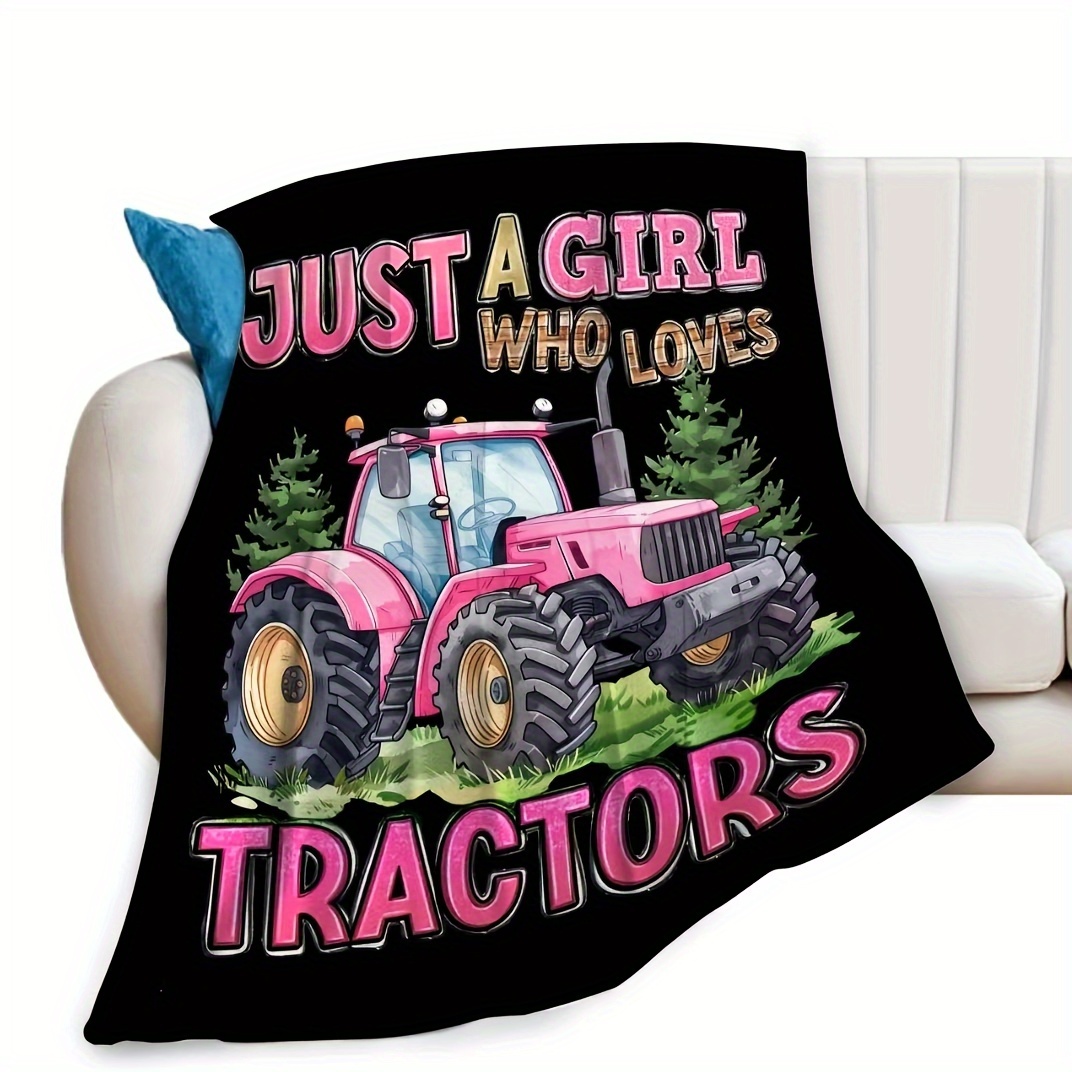 Selimut Lembut Super untuk Pec - Agriculture Farming Cartoon ulasan dan harga
