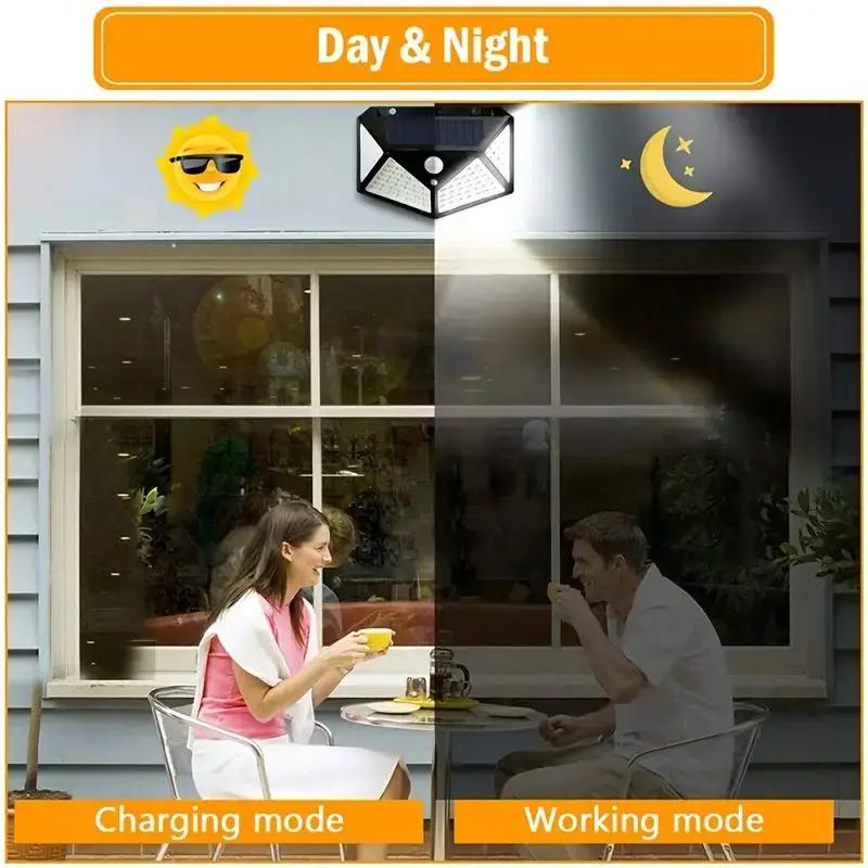 Lampu Taman Tenaga Surya 100LE - Farming And Agriculture ulasan dan harga