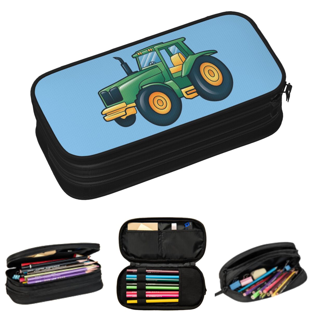 Kotak Pensil Kartun Traktor Pe - Agriculture Farming Cartoon ulasan dan harga